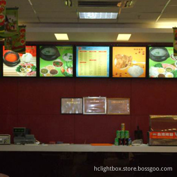 Light Box for Food Acrylic Display Advertising for Fast Food